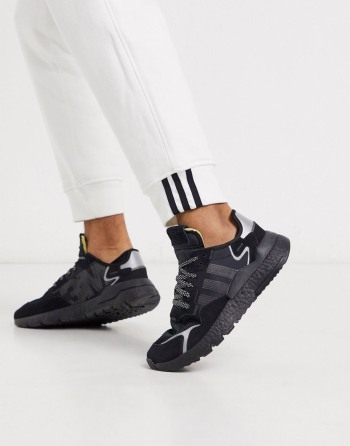 adidas Originals Nite Jogger With Reflective Details Crne - Muške Tenisice | 75643LWUX